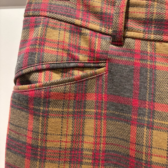 Anthropologie Essential Plaid Trousers - Picture 6 of 9